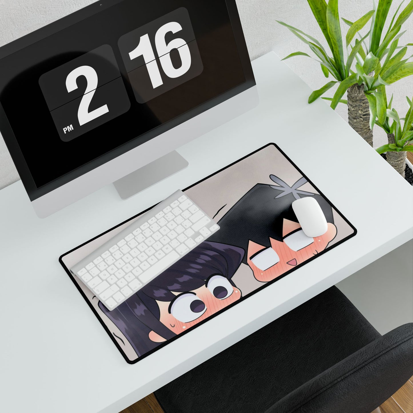 Anime Komi Can't Communicate Mouse Pad