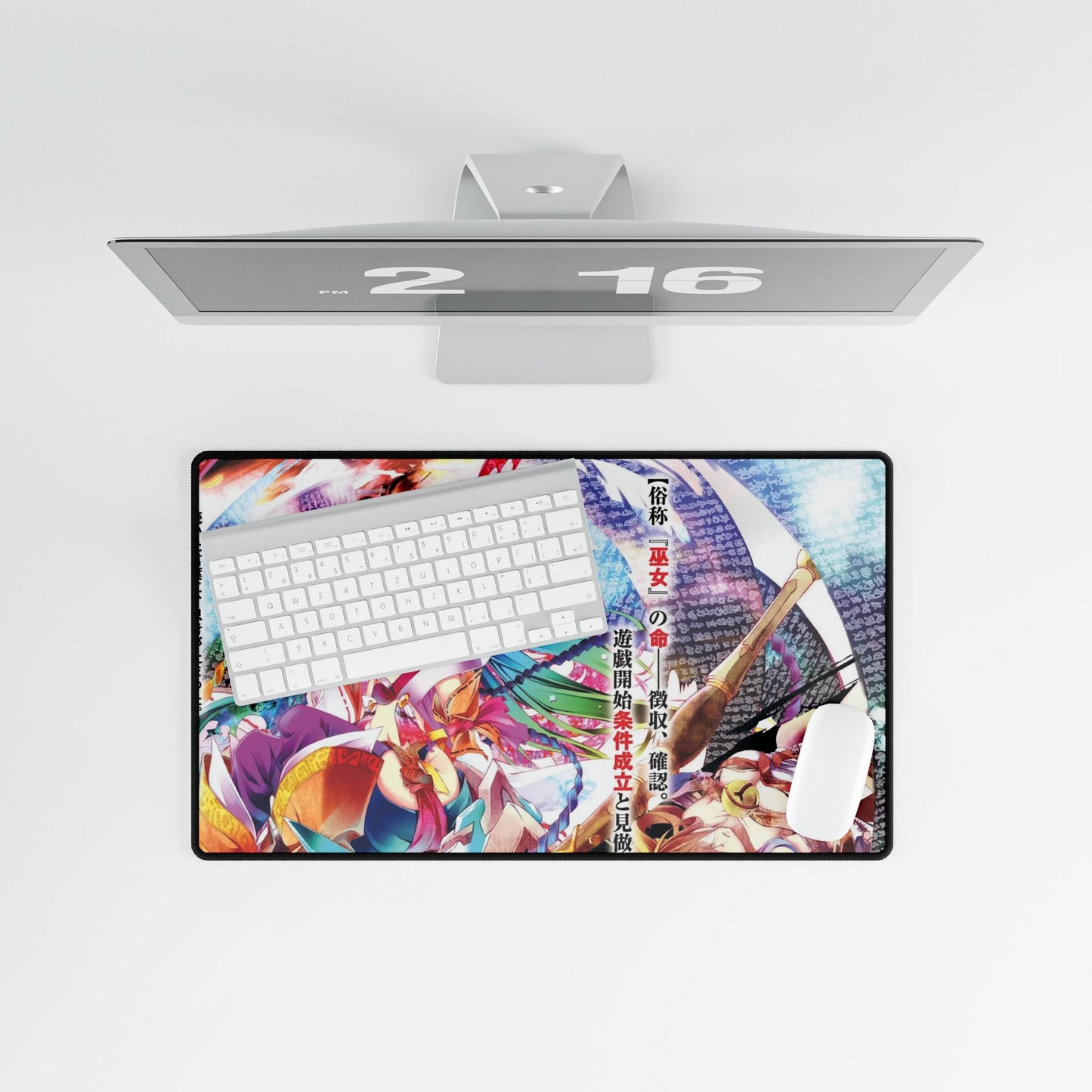 Zell and Miko Mouse Pad