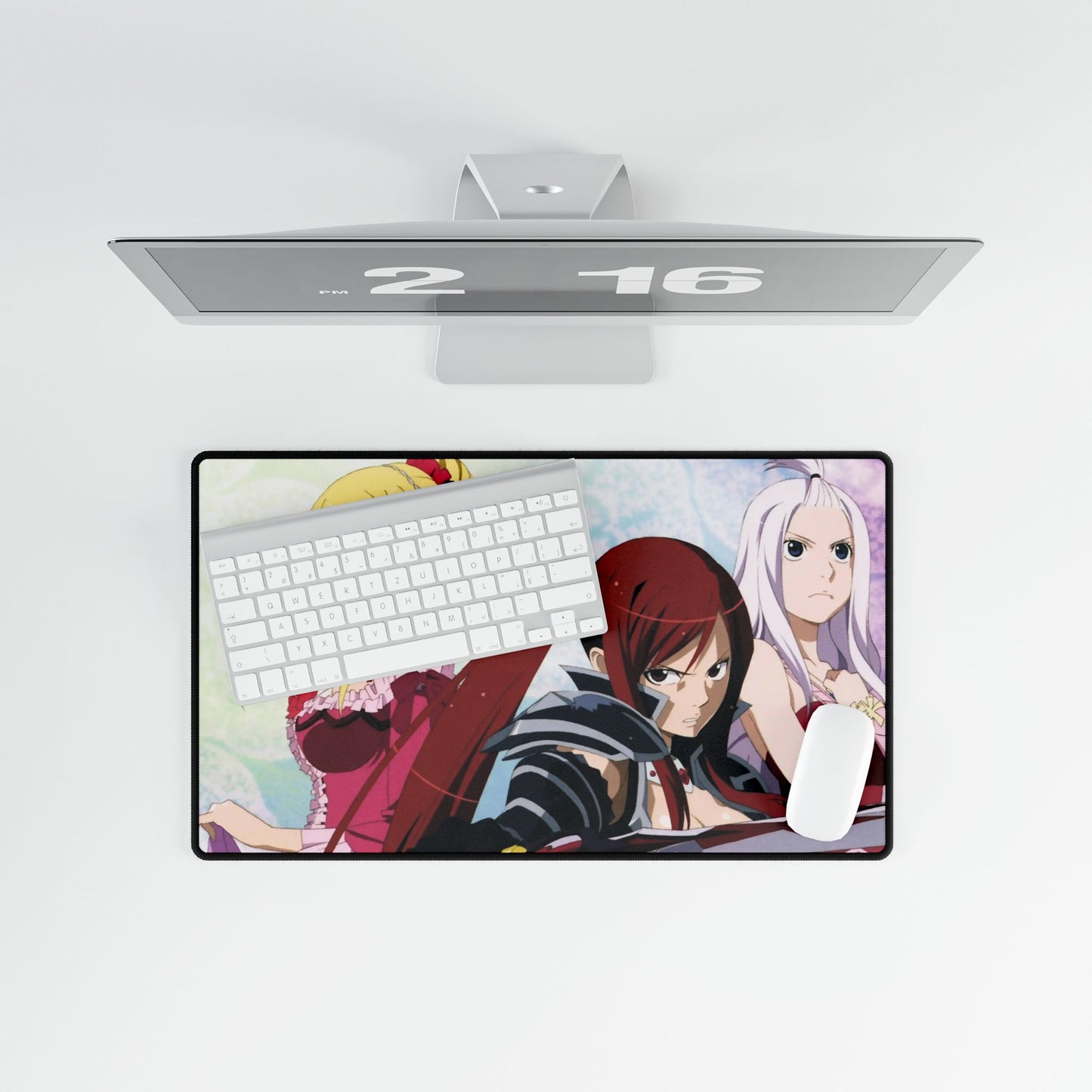 Fairy Tail Erza Scarlet, Lucy Heartfilia Mouse Pad
