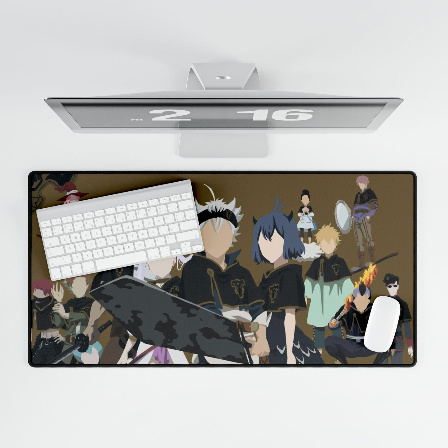 Black Clover Asta, Noelle Silva, Yami Sukehiro, Nero Mouse Pad
