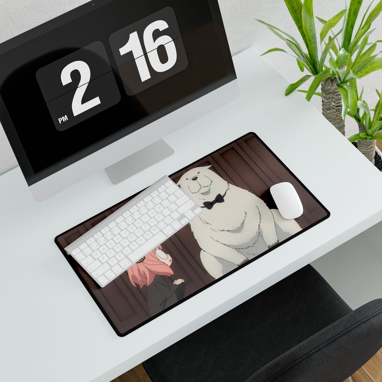 Bond pooping Mouse Pad