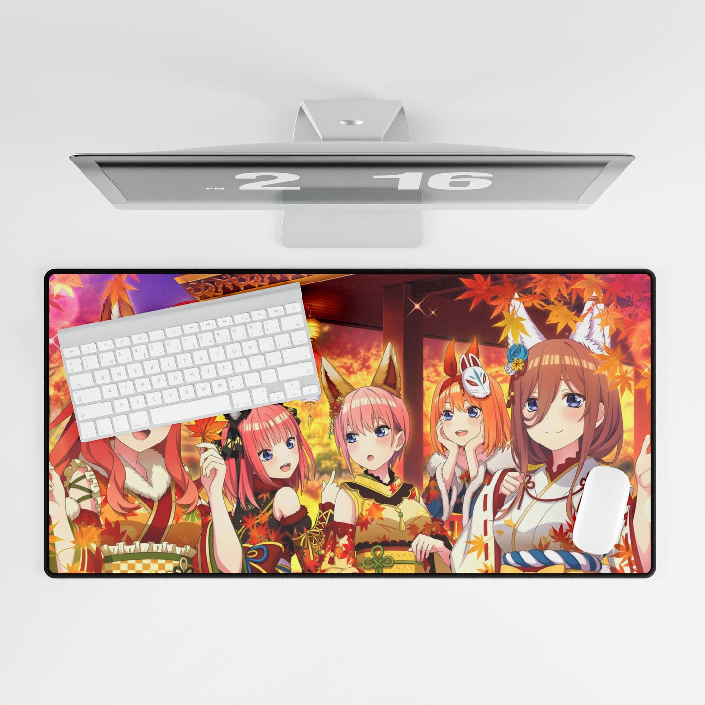 The Quintessential Quintuplets - Itsuki , Nino , Ichika , Yotsuba & Miku Mouse Pad