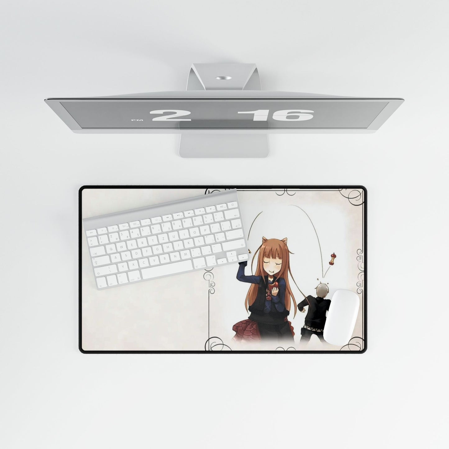 Anime Spice and Wolfr Mouse Pad