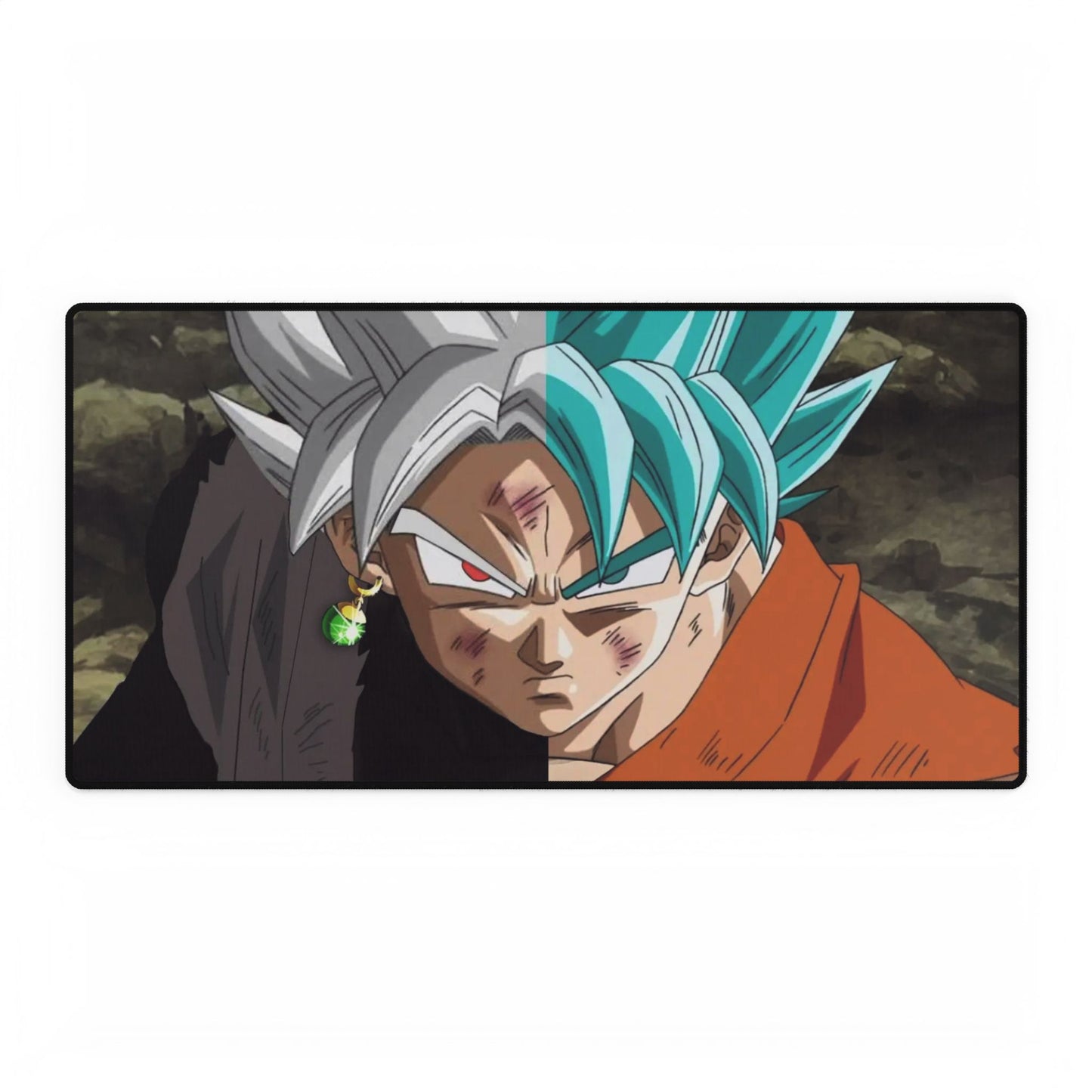 Black and Goku Mouse Pad