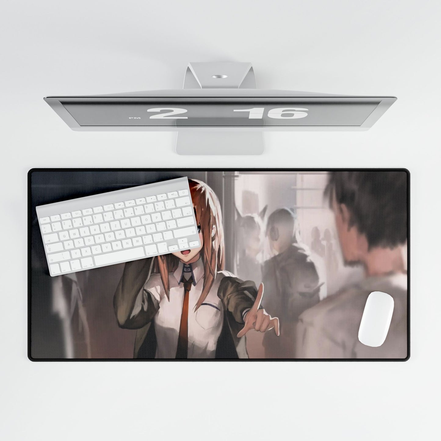 Assistant Christina- Makise Kurisu Mouse Pad