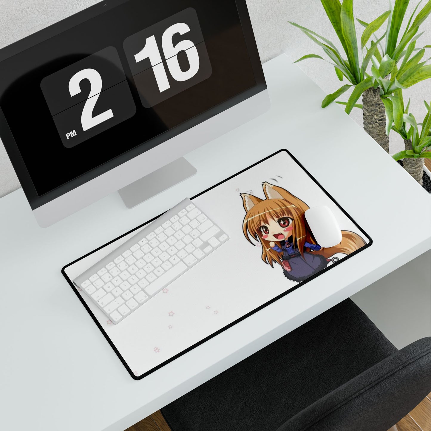 Anime Spice and Wolfr Mouse Pad