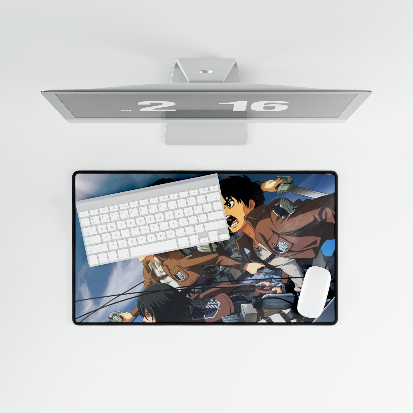 Eren,Mikasa,Armin and Levi Mouse Pad