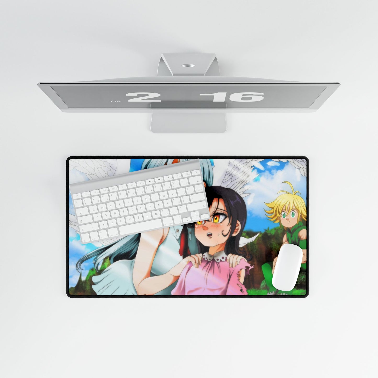 Elizabeth and Merlin Mouse Pad