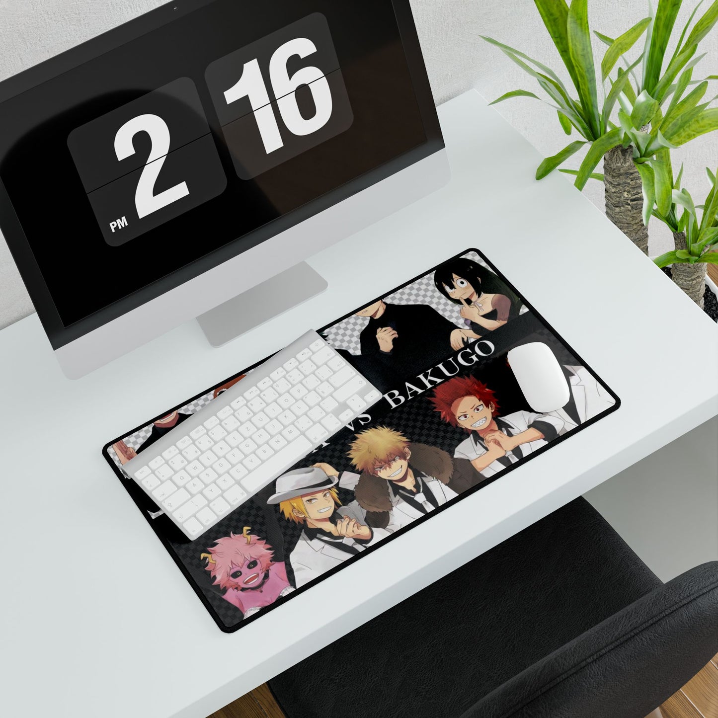 My Hero Academia Izuku Midoriya, Katsuki Bakugou, Tenya Iida, Tsuyu Asui Mouse Pad