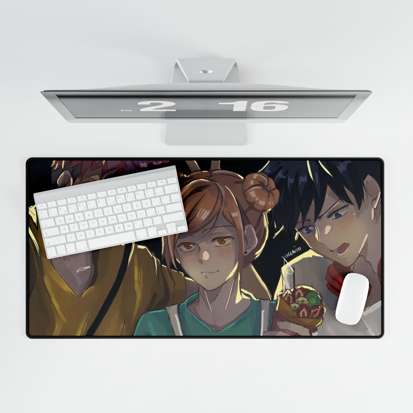 Crêpe Nobara Kugisaki and Yuji Itadori Mouse Pad