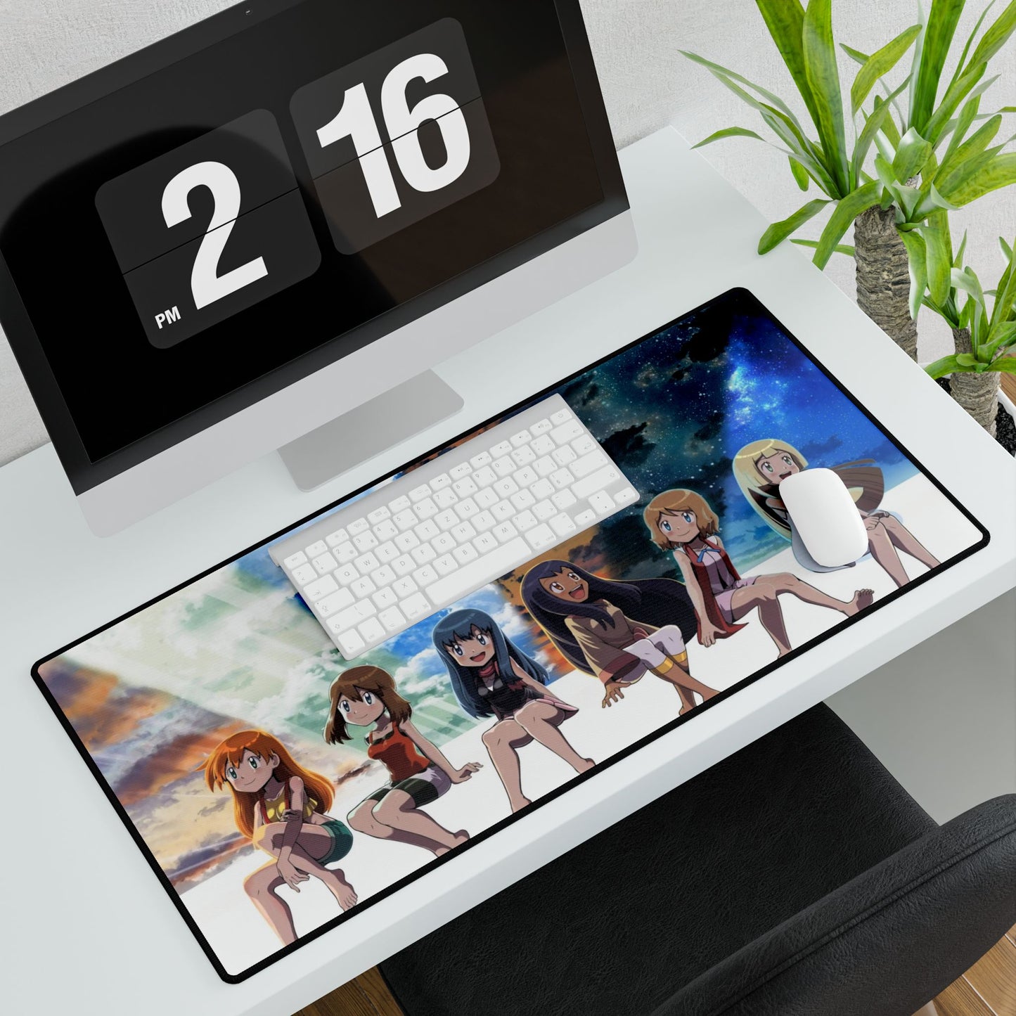 Poke Girls Mouse Pad