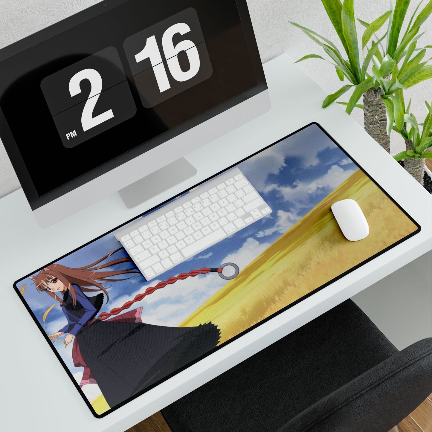 Anime Spice and Wolf Mouse Pad