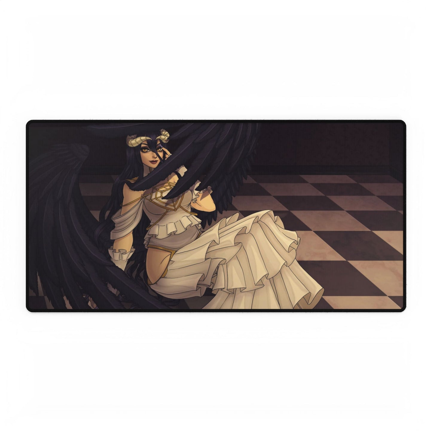 Dark-Winged Angel Mouse Pad