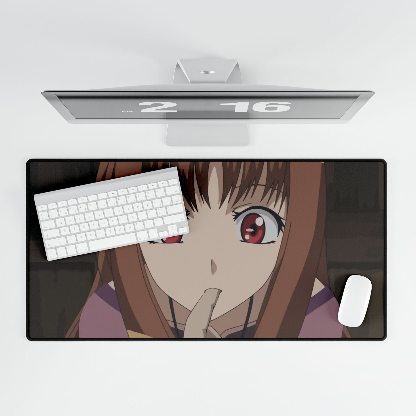 Anime Spice and Wolf Mouse Pad