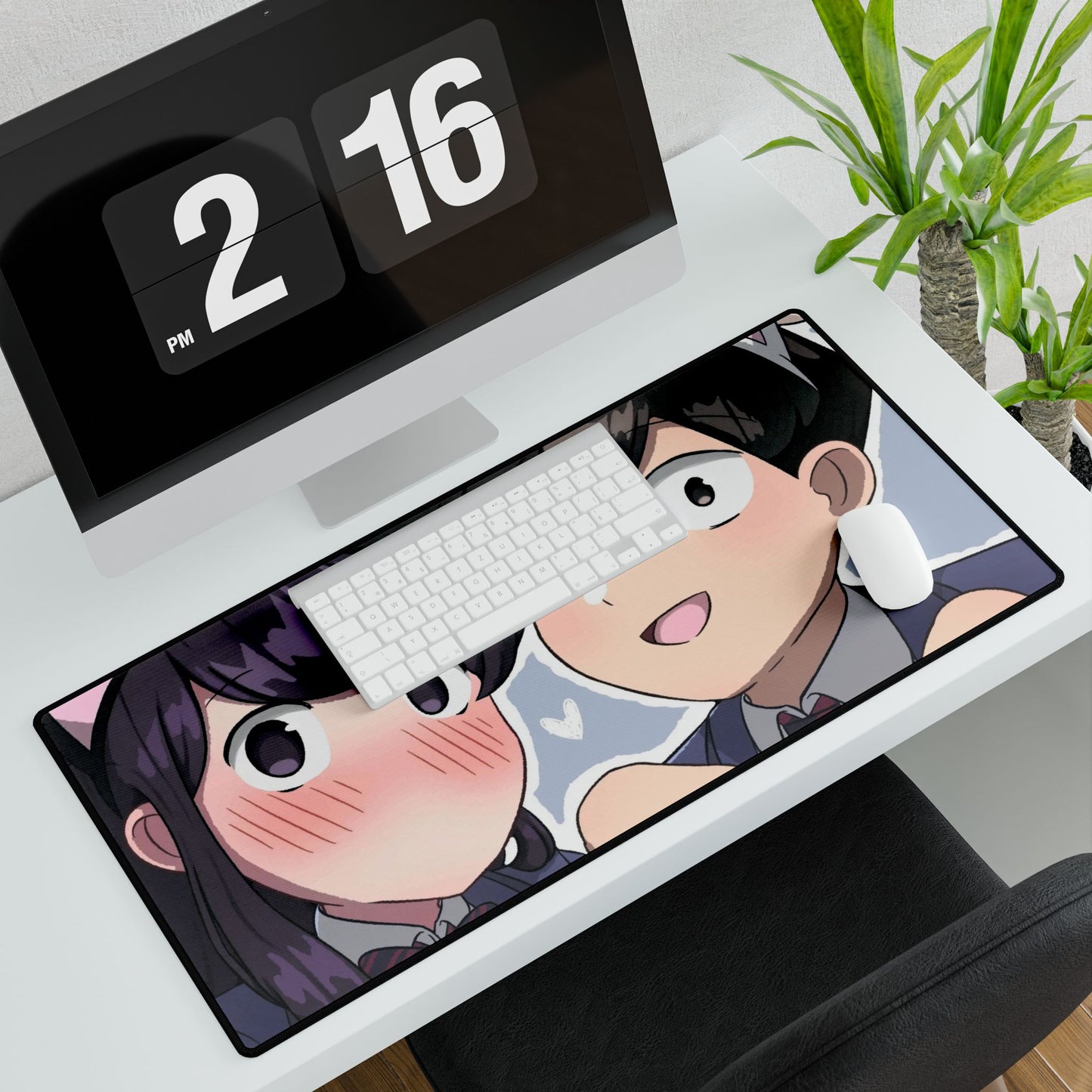 Anime Komi Can't Communicate Mouse Pad