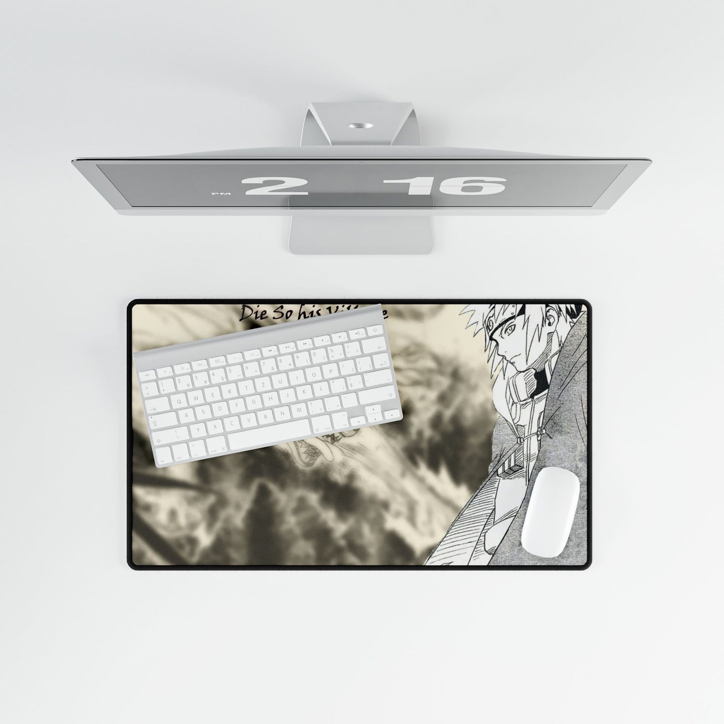One man will die, so his village will live on... Mouse Pad