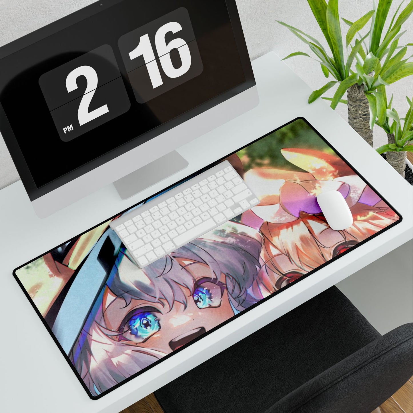 Flandre Scarlet & Koishi Komeiji Mouse Pad