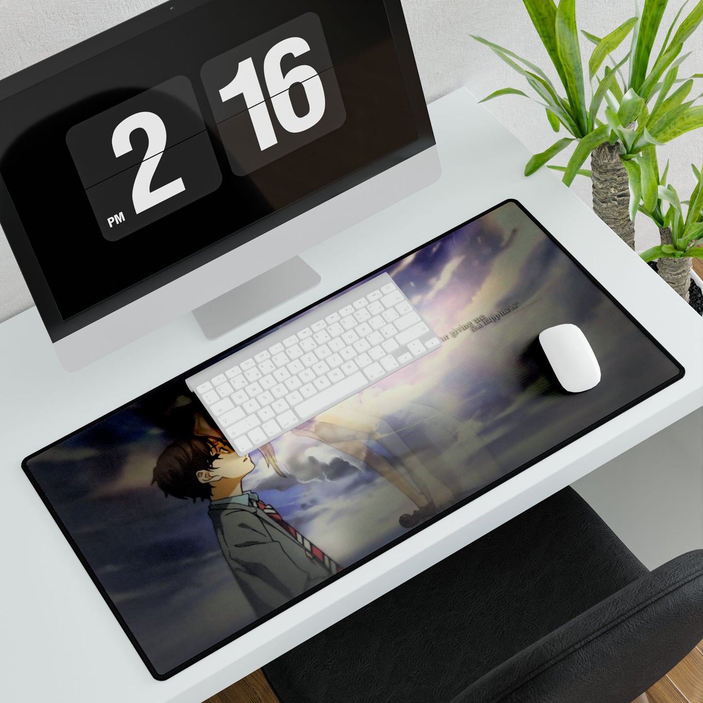 Arima and Kaori Mouse Pad