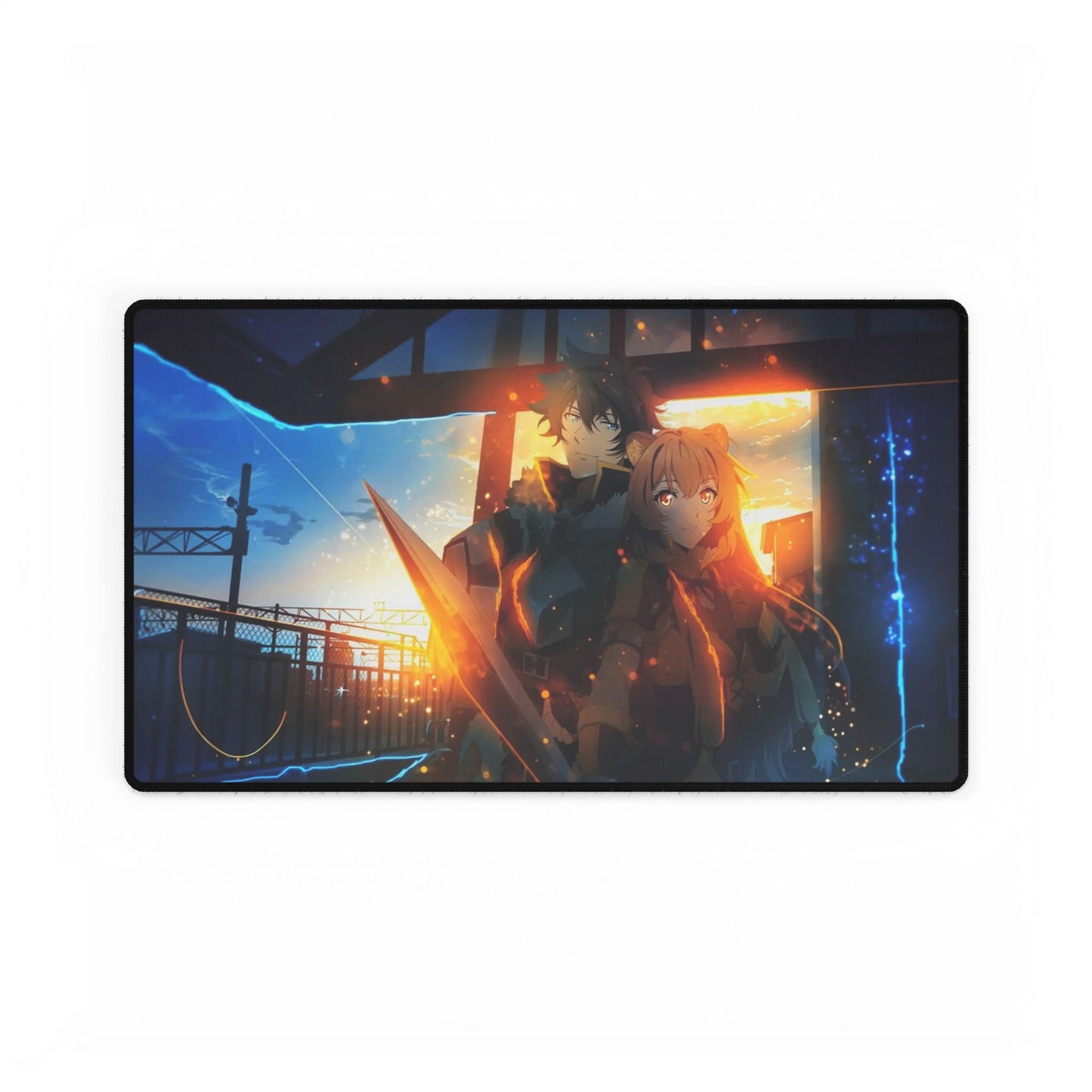 The Rising of the Shield Hero Raphtalia, Naofumi Iwatani Mouse Pad