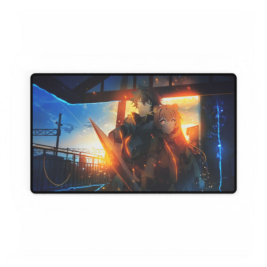The Rising of the Shield Hero Raphtalia, Naofumi Iwatani Mouse Pad