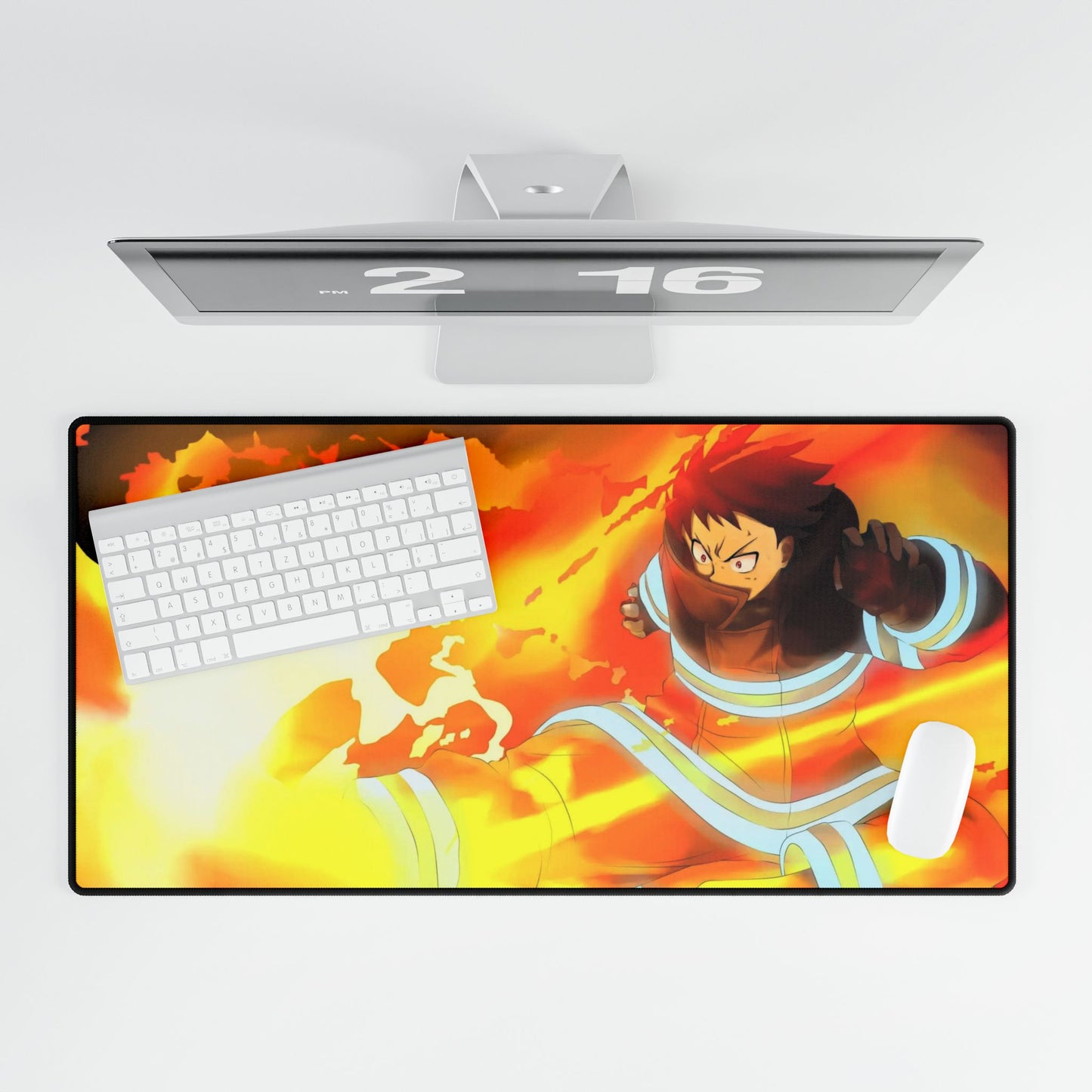 Fire Force Shinra Kusakabe Mouse Pad