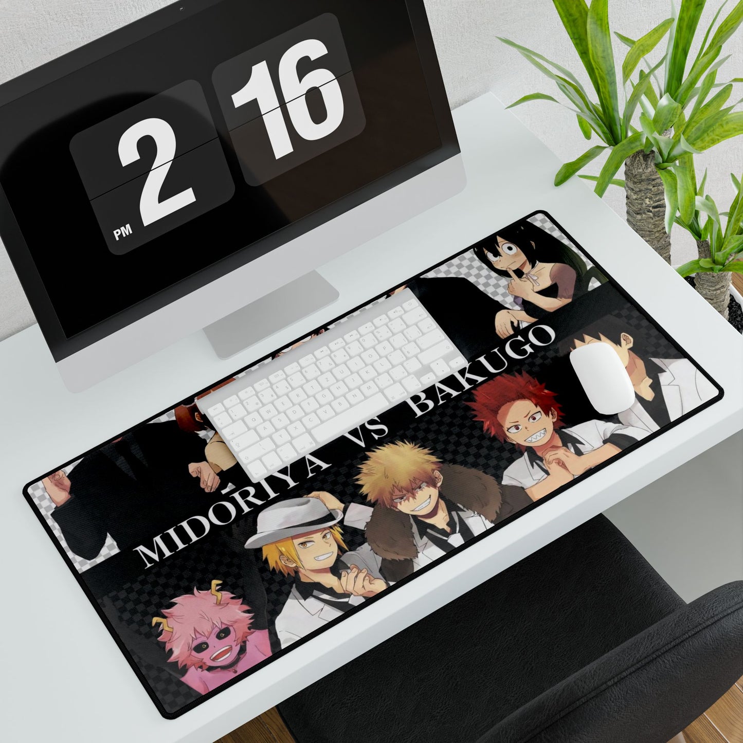 My Hero Academia Izuku Midoriya, Katsuki Bakugou, Tenya Iida, Tsuyu Asui Mouse Pad
