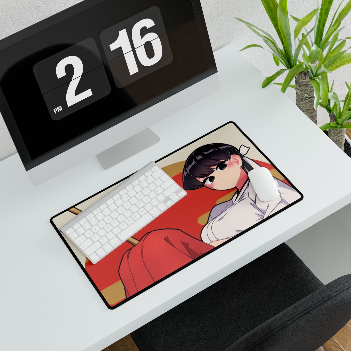 Anime Komi Can't Communicate Mouse Pad