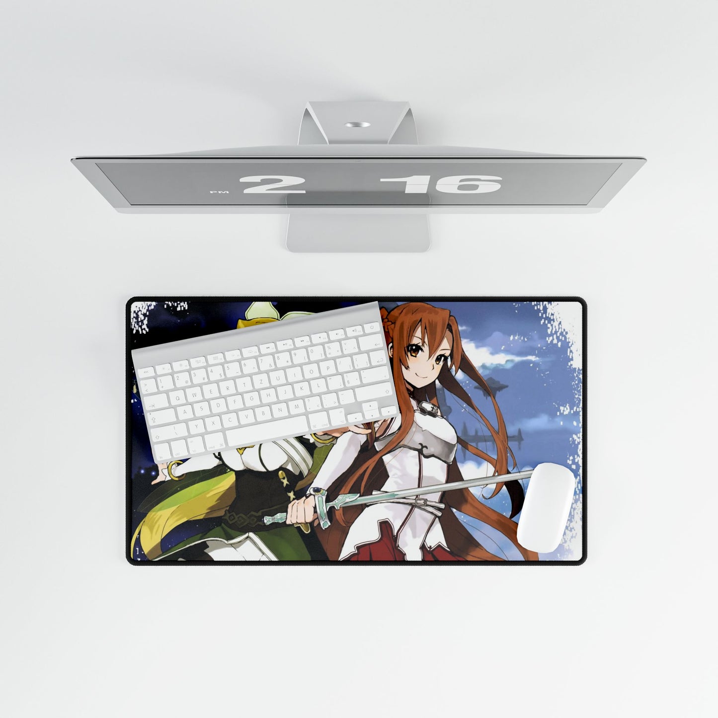 Leafa and Asuna Mouse Pad