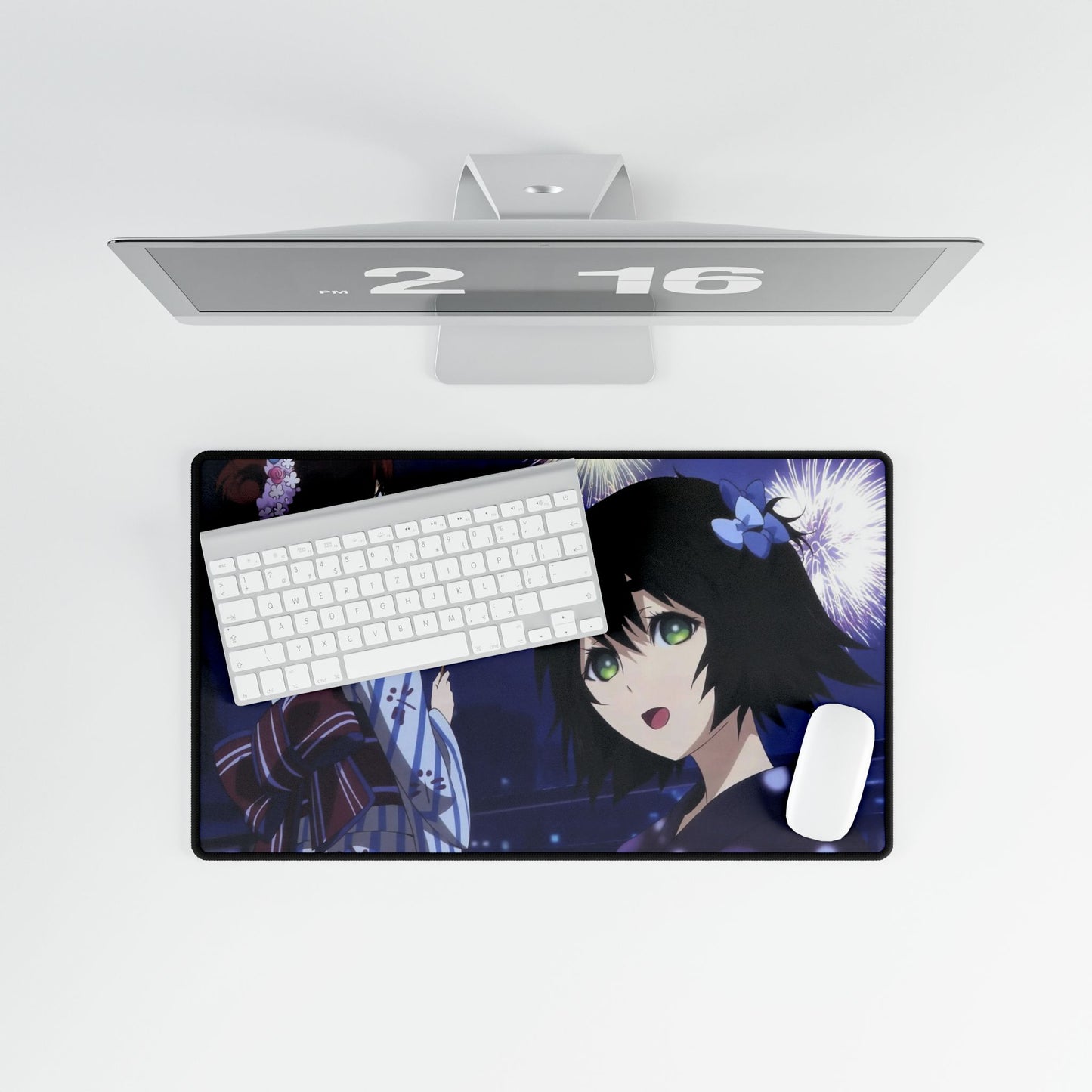 Makise and Mayuri R&R Mouse Pad