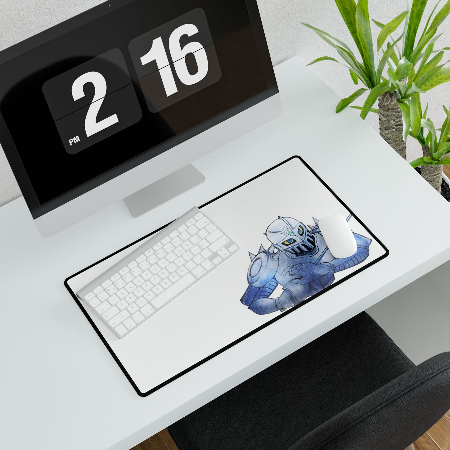 Silver Chariot Mouse Pad