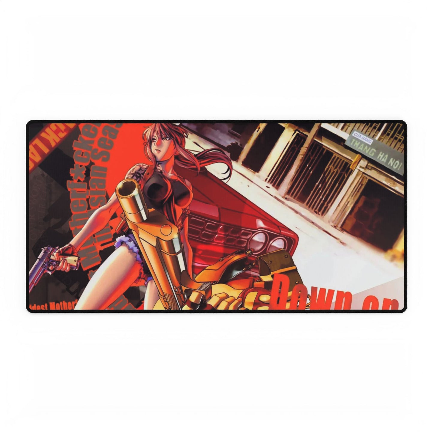 Anime Black Lagoonr Mouse Pad