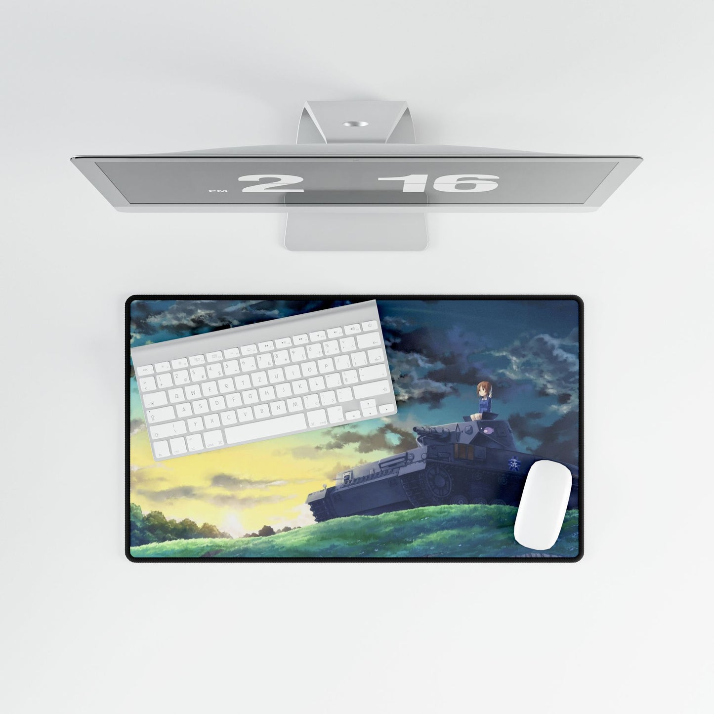 Anime Girls und Panzer Mouse Pad