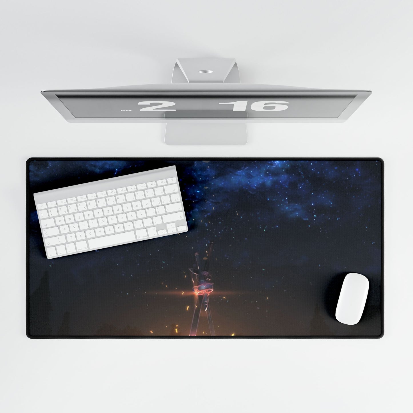 Kirito and Asuna's sword Mouse Pad