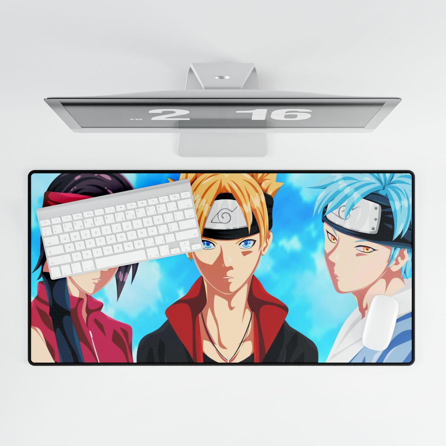 Sarada Uchiha Boruto Uzumaki Mouse Pad
