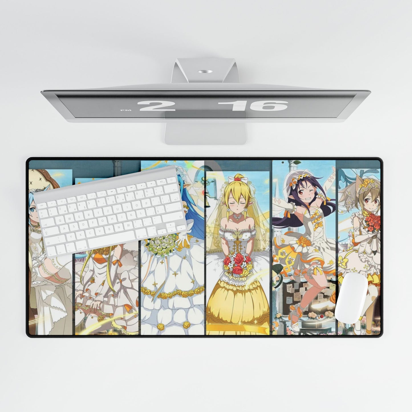 Memory Defrag Wedding Banner Mouse Pad
