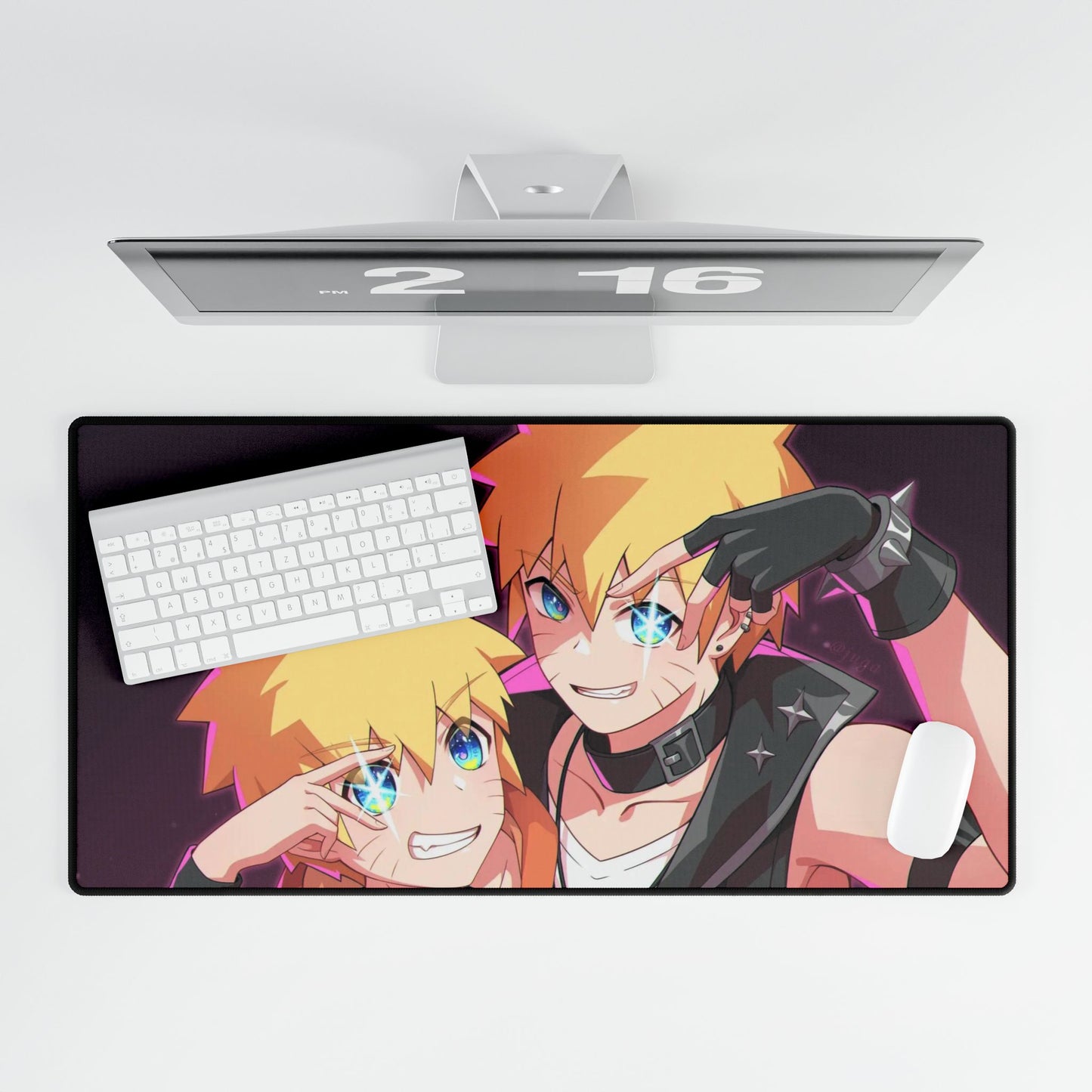 Naruto Uzumaki & Boruto Uzumaki Mouse Pad
