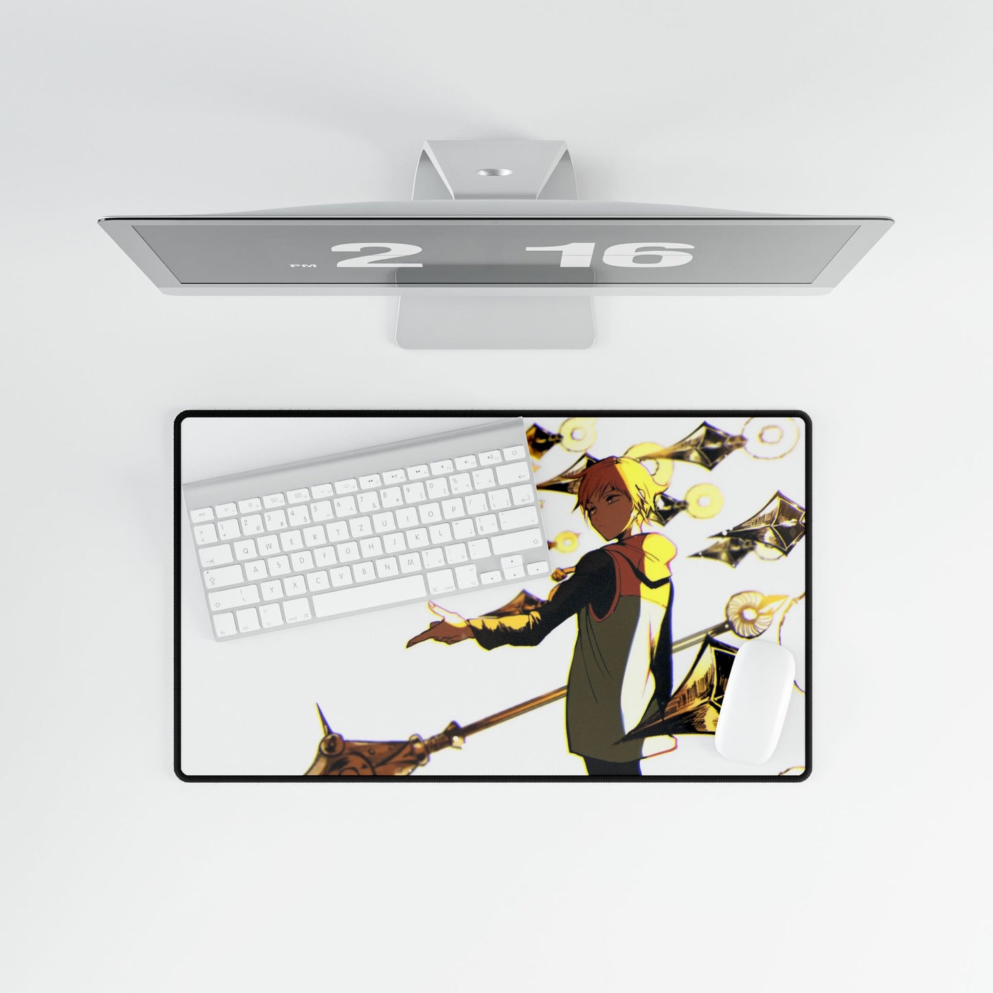 Fairy King Harlequin: Spirit Spear Chastiefol form Five-Increase Mouse Pad