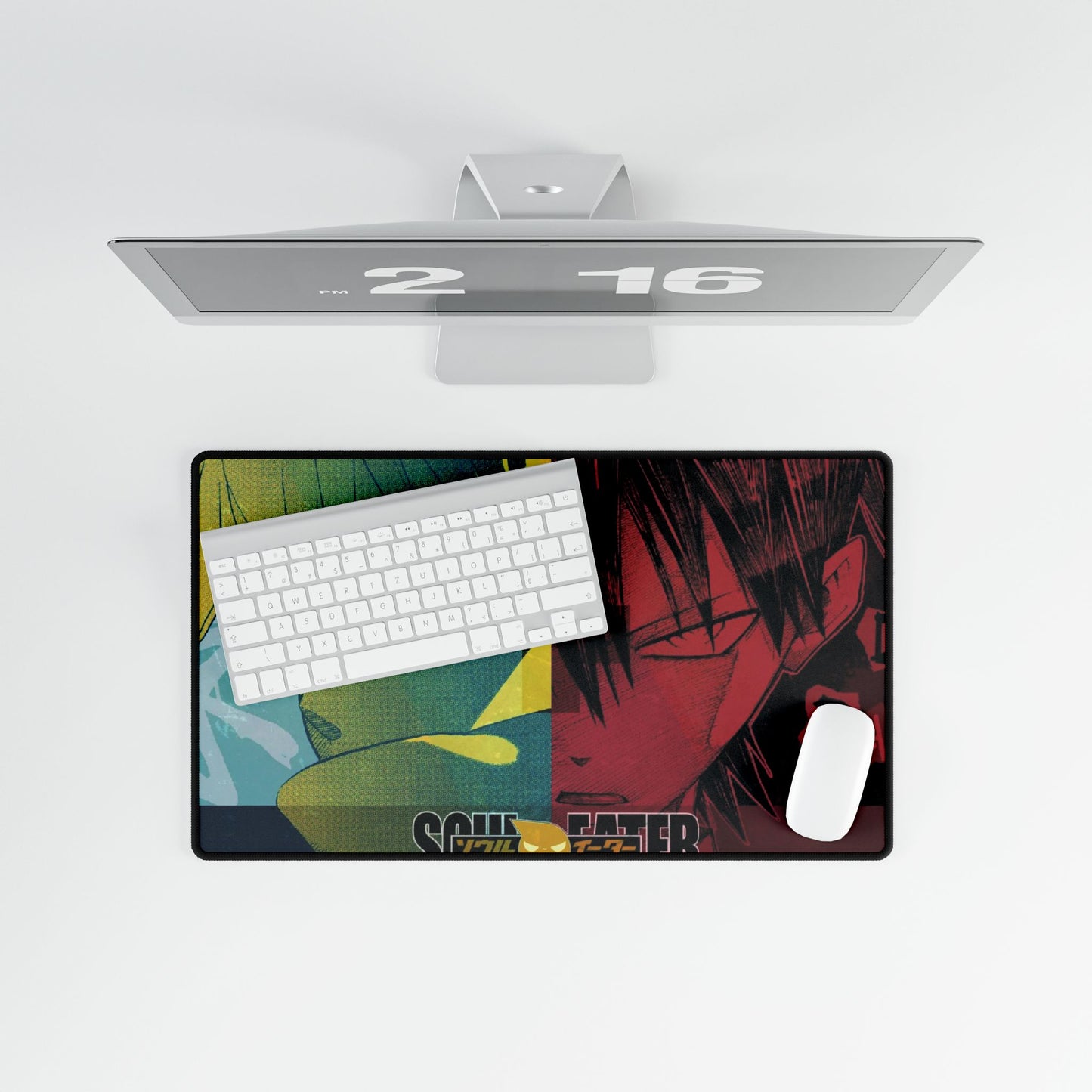 Black and Death Mouse Pad