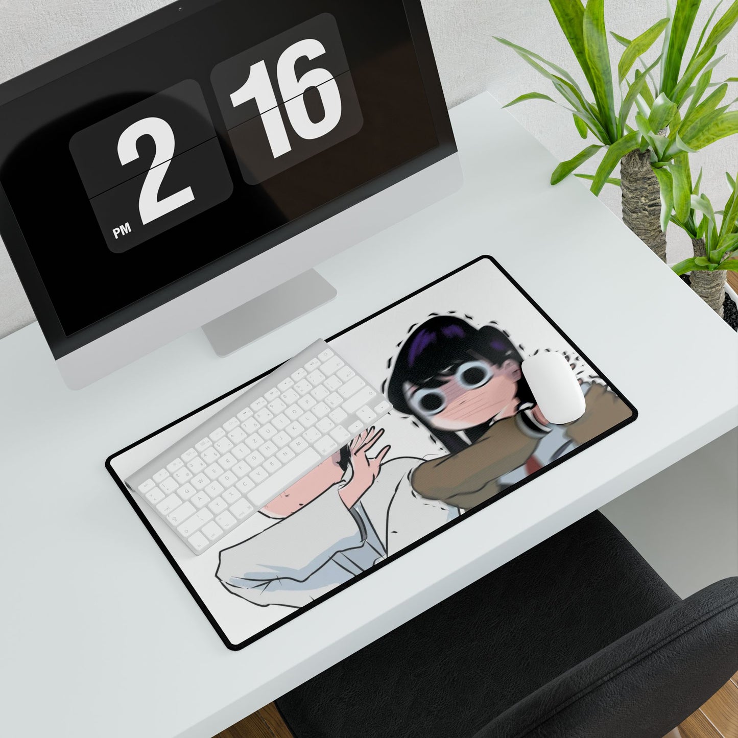 Anime Komi Can't Communicate Mouse Pad