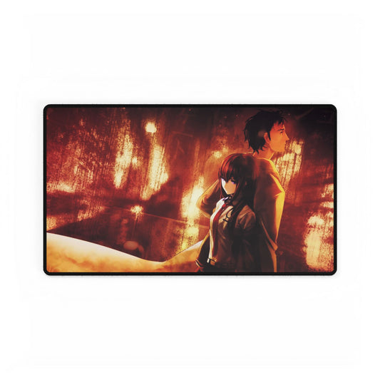Makise Kurisu & Rintaro Okabe Mouse Pad