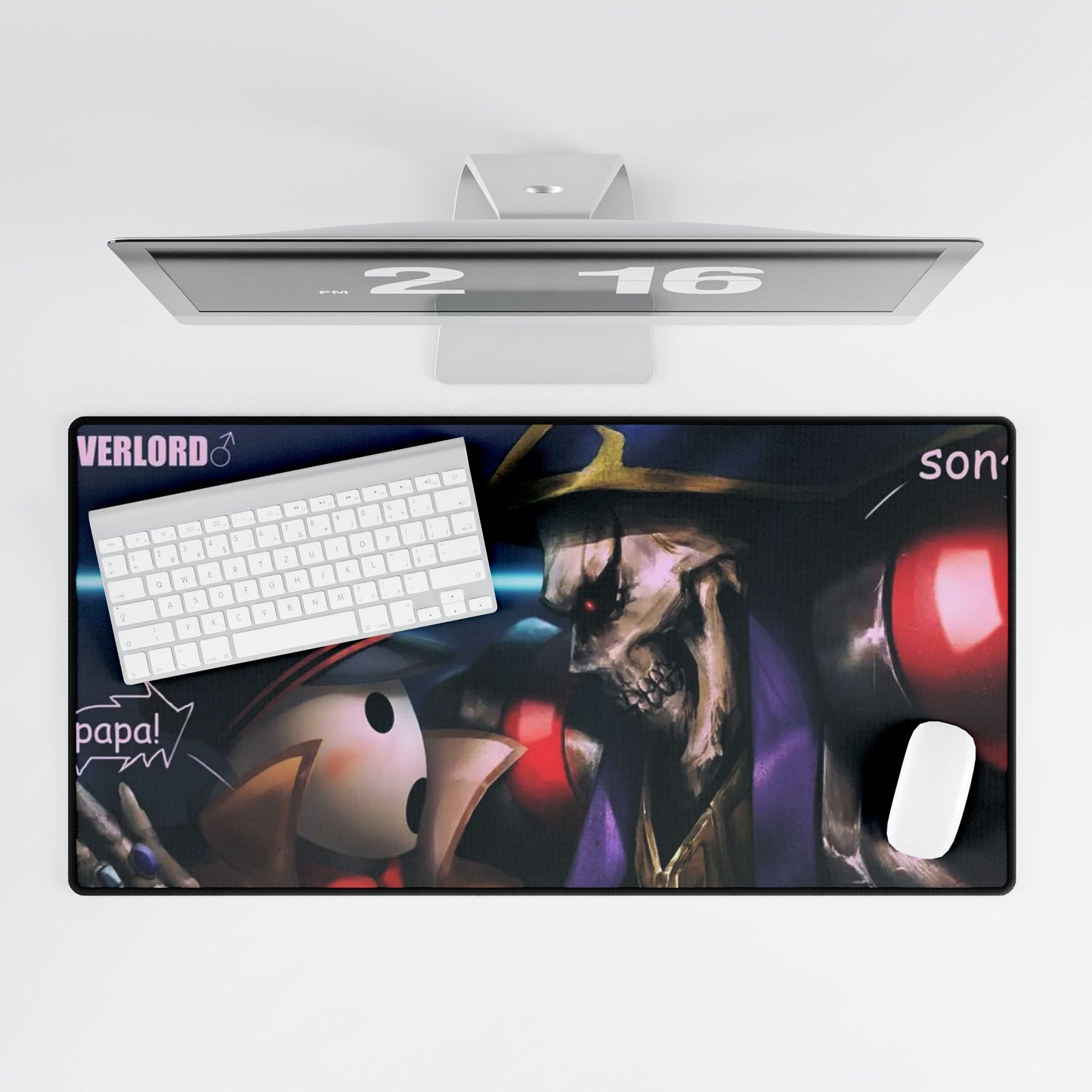 Ainz Ooal Gown and Pandora's Actor Mouse Pad