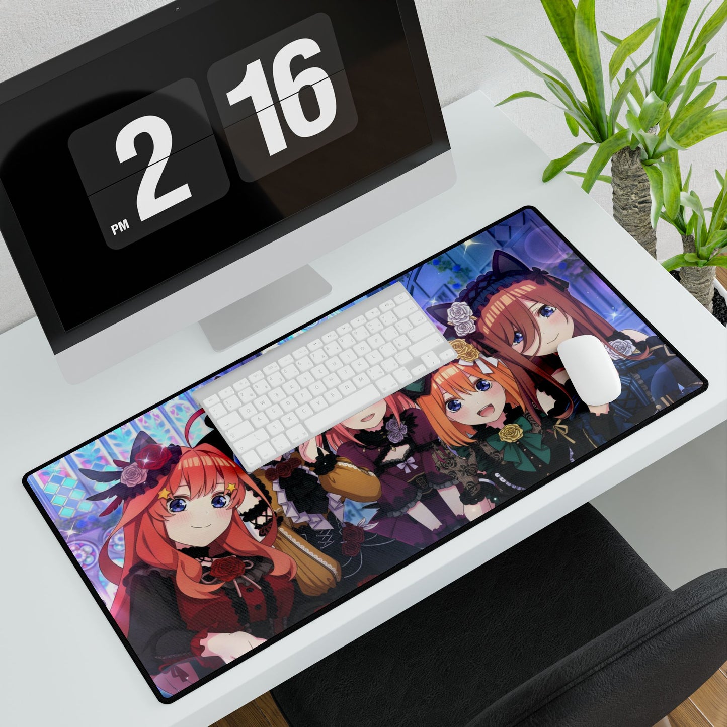 The Quintessential Quintuplets - Itsuki , Ichika , Nino , Yotsuba & Miku Mouse Pad