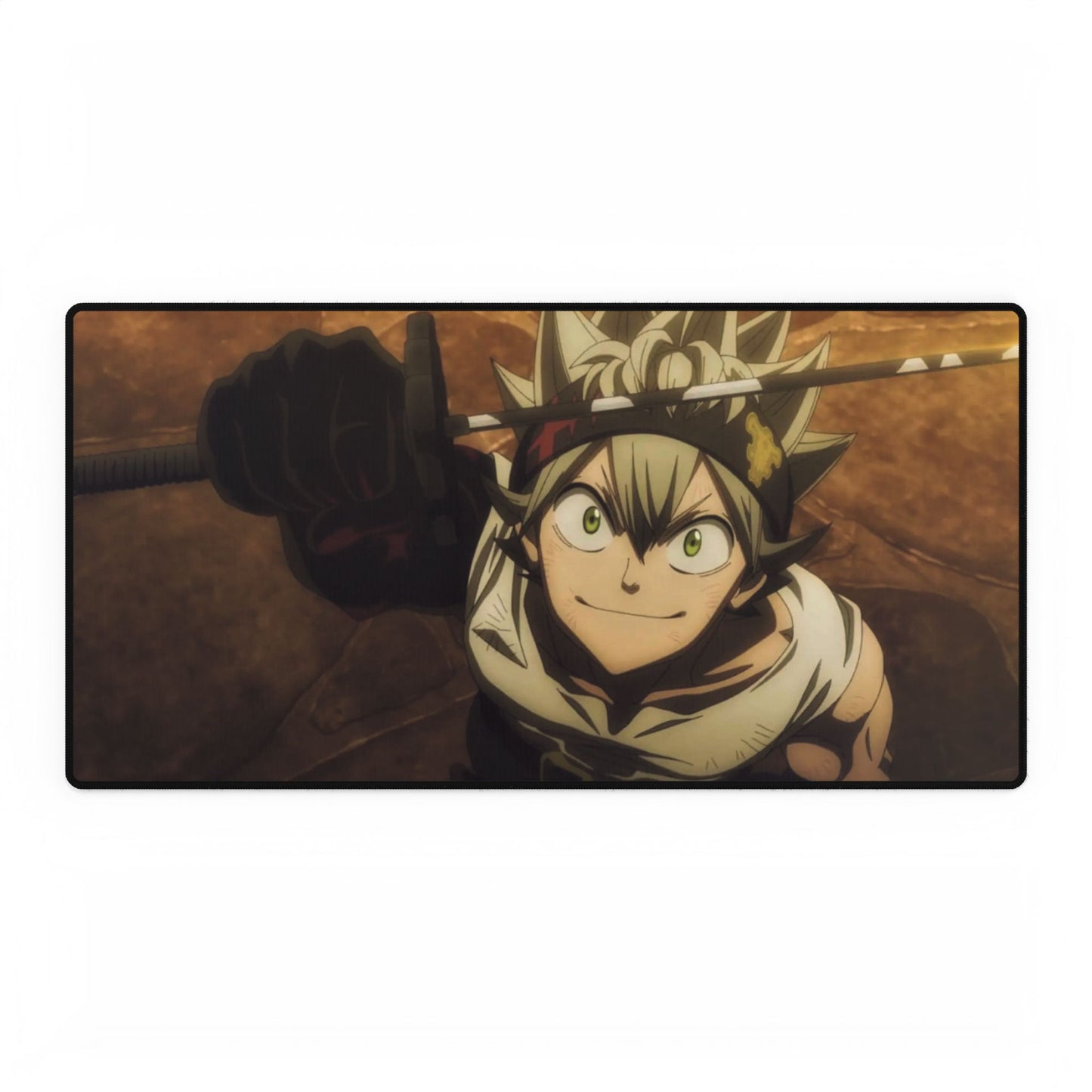 Asta holding Yami's Sword Mouse Pad