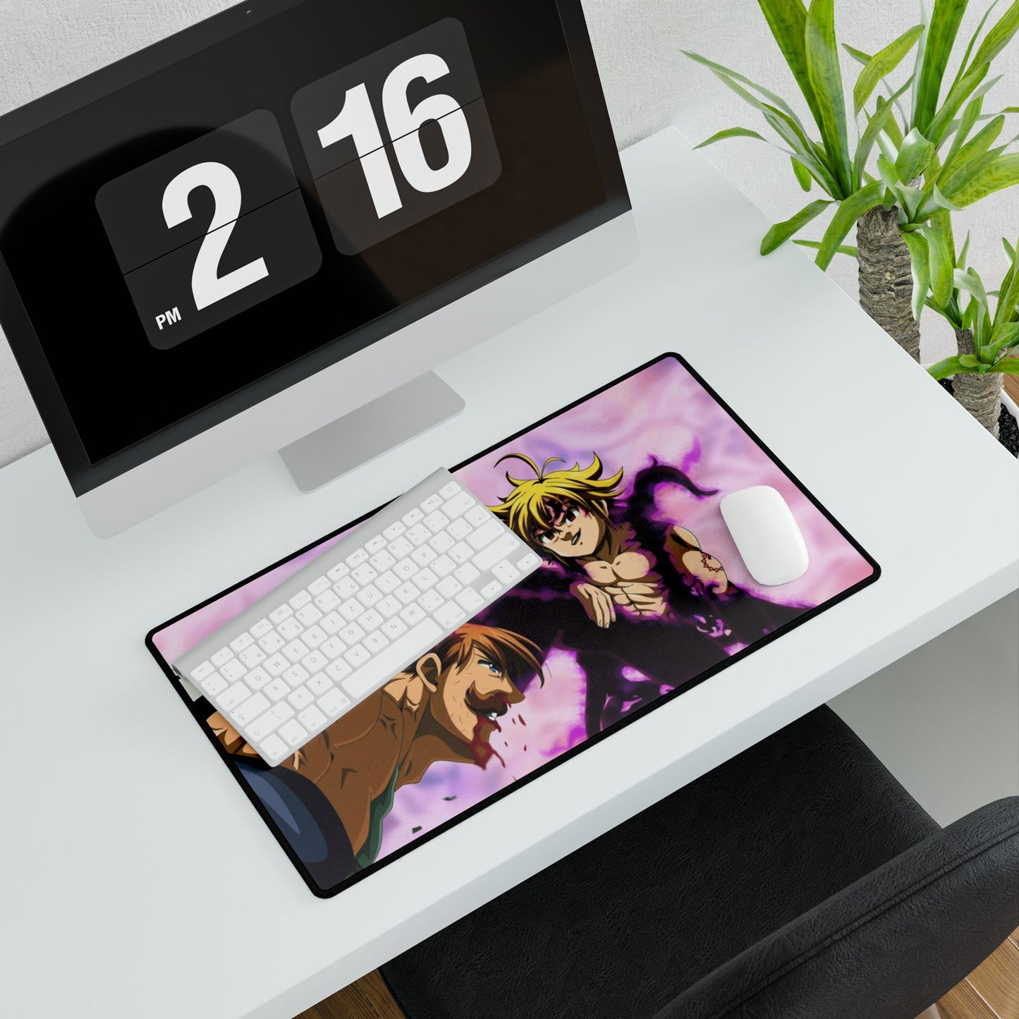 Meliodas vs Escanor Mouse Pad