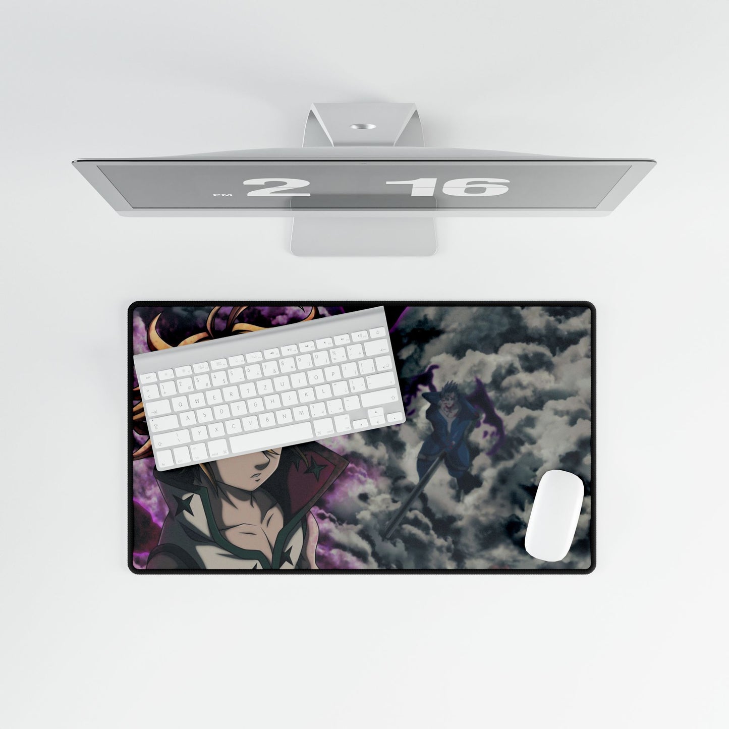 Evil Meliodas Destroy Berlion With His Full Power Mouse Pad