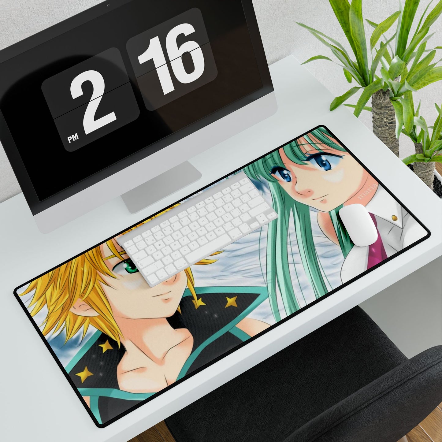 Meliodas and Elizabeth Mouse Pad