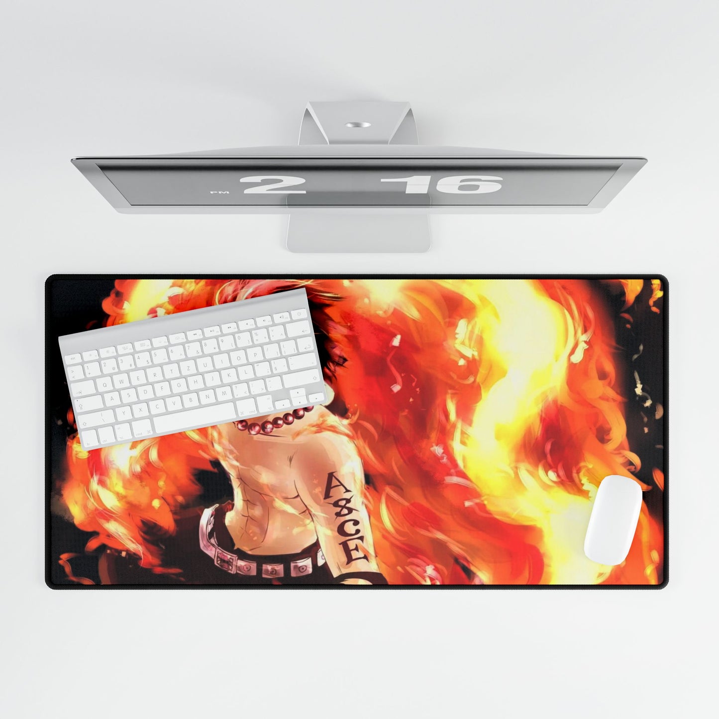 The fiery soul of portages d. ace Mouse Pad