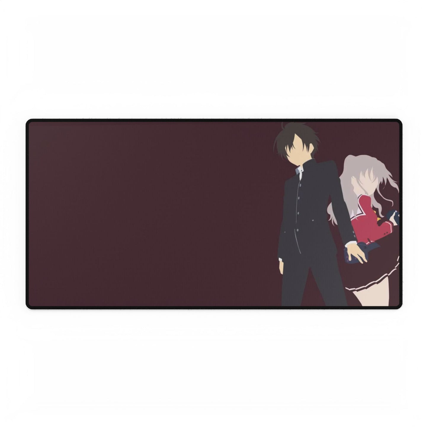 Yū Otosaka and Nao Tomori Together Minimalist Mouse Pad