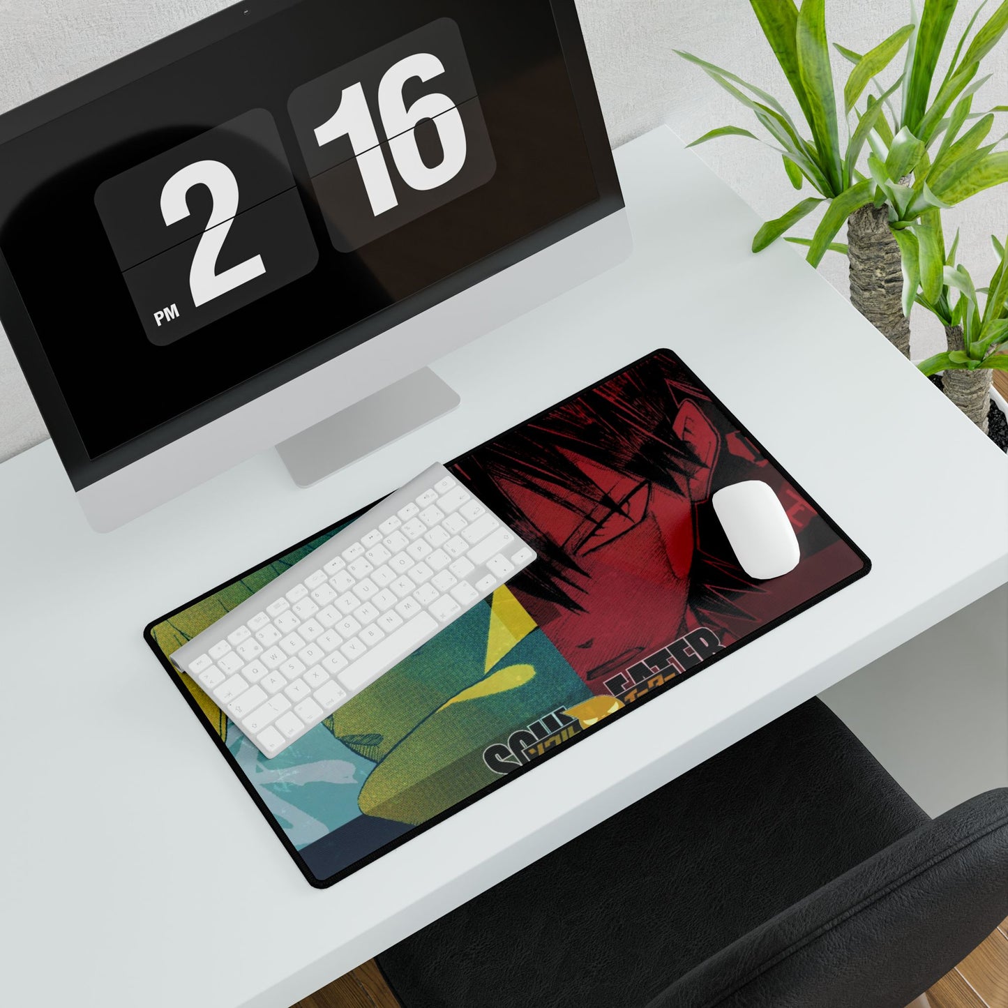 Black and Death Mouse Pad