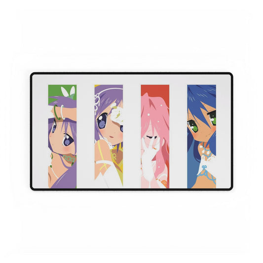 Lucky Star Konata Izumi, Kagami Hiiragi, Tsukasa Hiiragi, Miyuki Takara Mouse Pad
